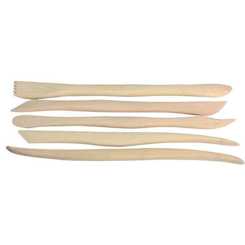 10Pcs/Set Carving Crafts Wooden Clay Sculpture Knife Pottery Sharpen Modeling Little Figurines Pottery Tools