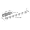 Wall Mounted Tissue Towel Rack Hanging Shelf Rustproof Stainless Steel Toilet Tissue Roll Hanger for Bathroom Kitchen