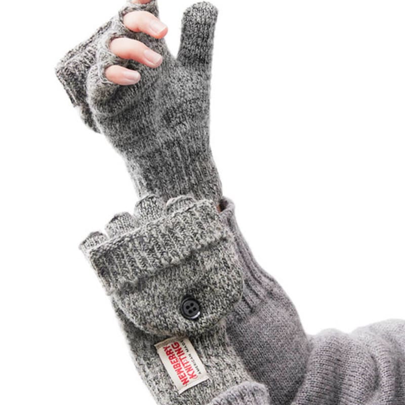 NEWBERRY KNITTING Glomit Gloves - Charcoal