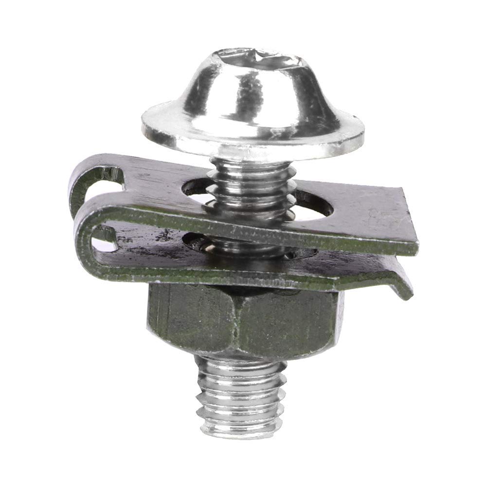 10 Pieces Clip Nut Motorcycle Modification Screw Motorcycle Repair Bolt