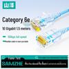 SAMZHE Cat6A Slim Pure Copper 10Gbps Ethernet Patch Cable