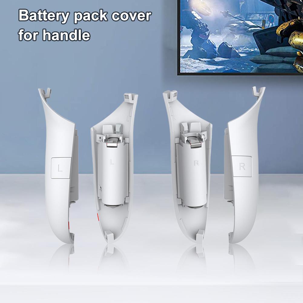 Uppladdningsbara handtag för kontroller Höger Vänster Laddningshandtag Skyddstillbehör för Meta Quest 3S/3 Tillbehör