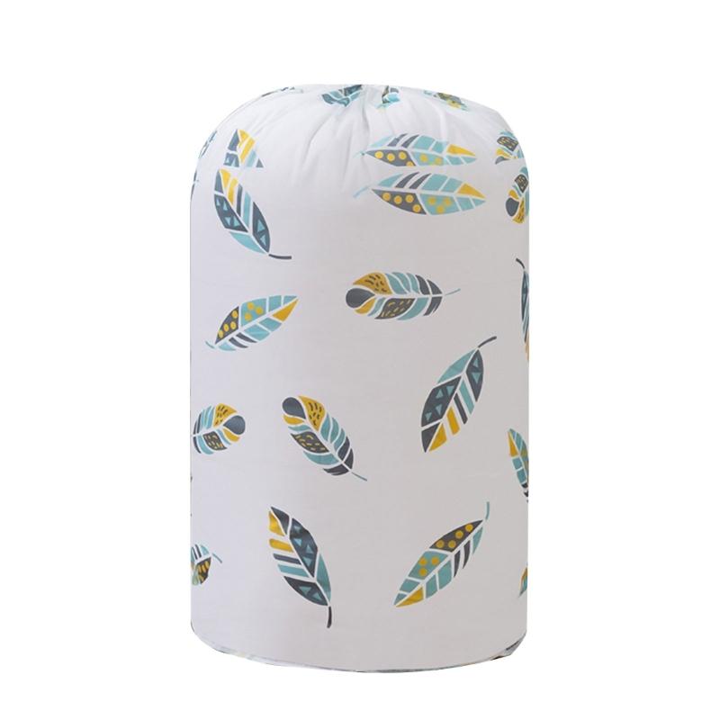 Large Waterproof Quilt Storage Bag Moisture Proof Dust Quilt Sorting Bag Clothes Luggage Move Cylinder Bag Organizer