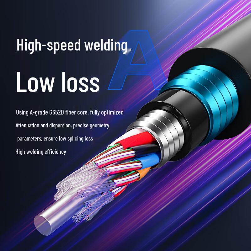 Fenghuo GYTA53 Single-Mode Outdoor Armored Fiber Optic Patch Cord