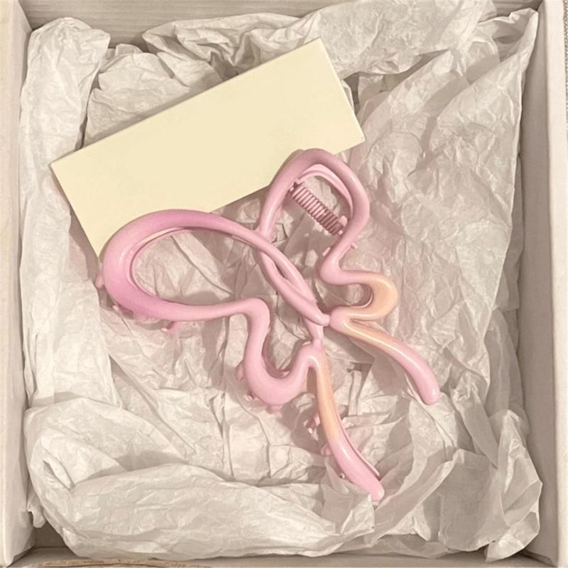 Butterfly Shape Hair Claw Braids Ponytail Woman Skincare Camping Female Hair Clip Elegant Wedding Party Hair Claw