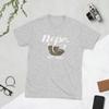 Nope Not Today Funny sloth T Shirts Unisexs 100 Cotton Funny TShirt Round Collar Tees Short Sleeve Clothes Birthday Present