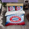 Bayern Munich Themed Bedding 3Pcs Duvet Cover Set Decorative Bed Linen For Teen Room Home Decoration