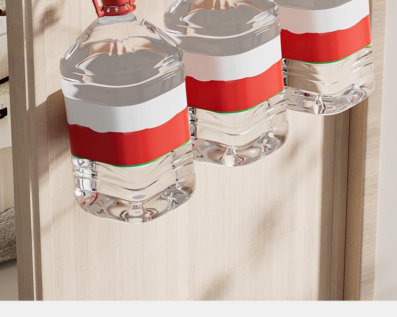 Buchenholz Bohrloser Starker Türrückseiten Haken Garderobenständer Aufhänger