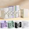 Foldable Display Bookshelf Retractable Bookstand Multifunction File Sorter Rack  Book Holder