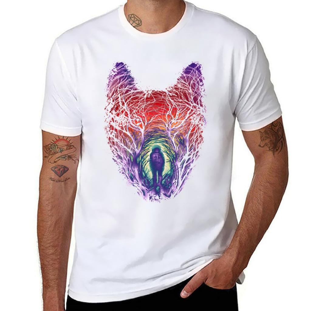 Into The Woods Tshirt Plus Size Workout Short Sleeve Top
