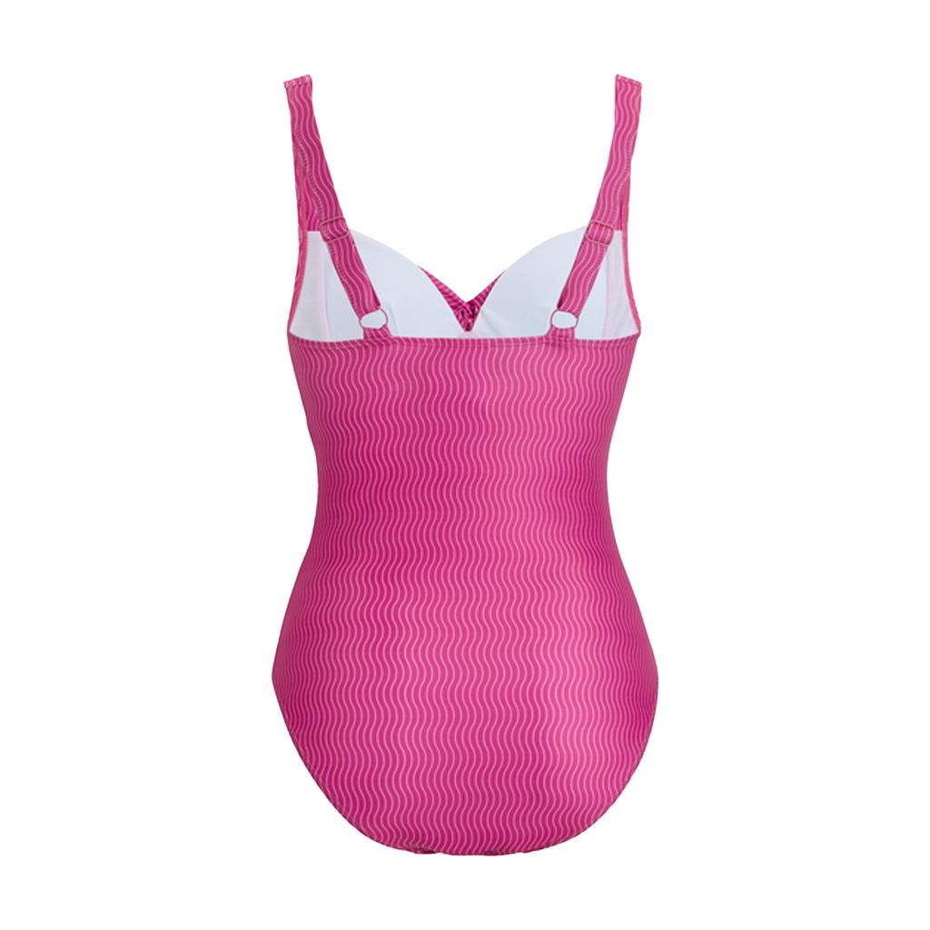 Regatta Womens/Ladies Sakari Retro Wave Tummy Control One Piece Swimsuit