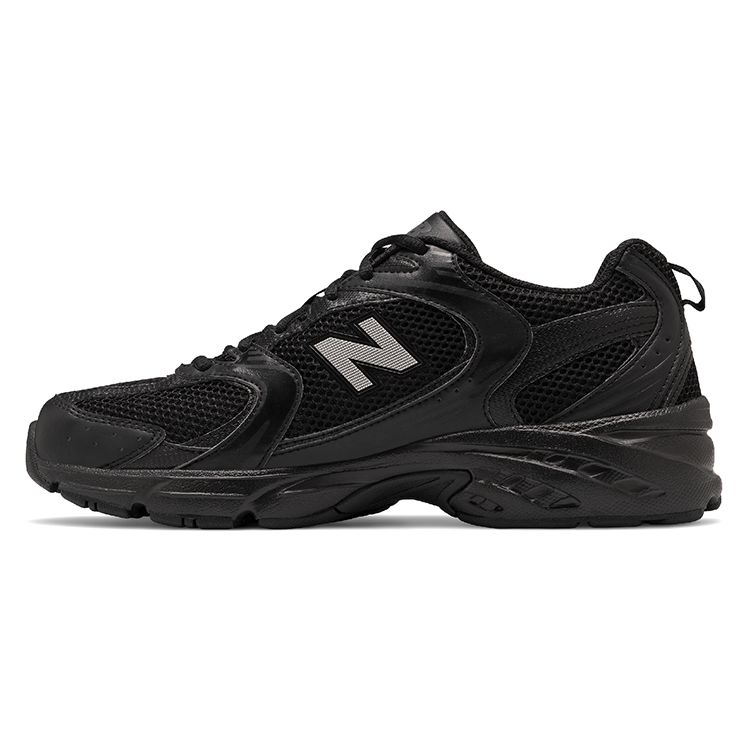 

Кроссовки унисекс New Balance 530 черные, серебристые MR530FB1