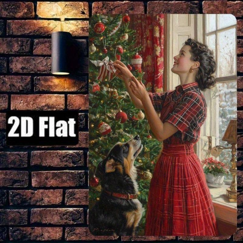 Pin-Up Girl Blechschilder, Garage Werkstatt Metalldekor 20x30cm