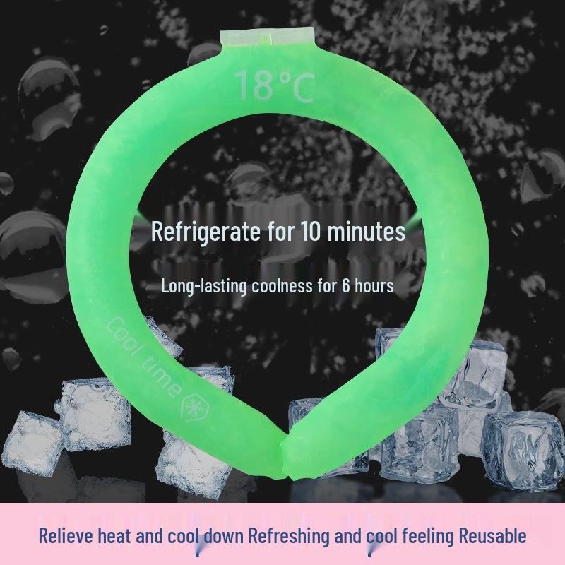 Neck-Hanging Cooling Ring: Summer Ice-Cooled To Relieve Heat