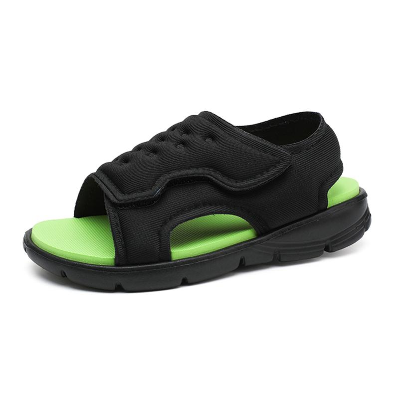 

Летние дышащие детские сандалии, повседневные нескользящие сандалии для маленьких мальчиков, легкая обувь на мягкой подошве для первых ходунков для маленьких девочек 33