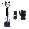 Foldable Waste Scooper for Dogs Dog Pooper Scooper, Portable Pet Cleanup Tool with 20 Bags, Backyard Remover Carry Case, Yard, Lawn, Outdoor