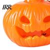 Detailed Halloween Figurine Light Witch Hat Pumpkin Lamp, Bat Skull Hollow LED Night Unique Ornament Lamp for Party, Spooky Tabletop Decor Haunted