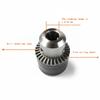 Electric Drill Chuck Angle Grinder Drill Chuck with Chuck Key Self-locking Iron Collet Threaded Clamp Electric Drill Power Tools