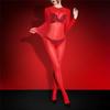 Sexy Women Cosplay Maid Tights Oil Glossy Shiny Bodysuit 5D Thin Silky Jumpsuit Back Put On Shaping Leotard Candy Color