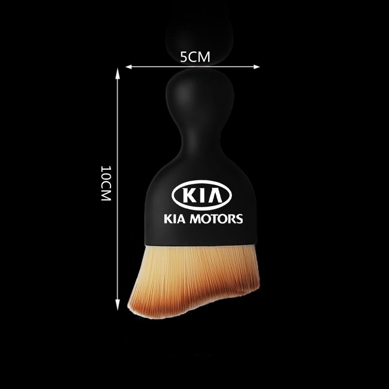 2026 Hot Car Sticker Car interior gap dust brush air outlet cleaning brush for KIA sportage ceed sorento cerato optima picanto r