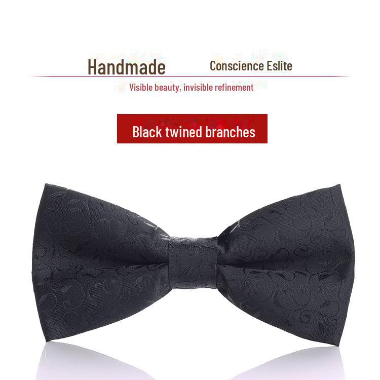 Wine Red Korean Bow Tie for Men - Ideal for Weddings and Best Man Attire