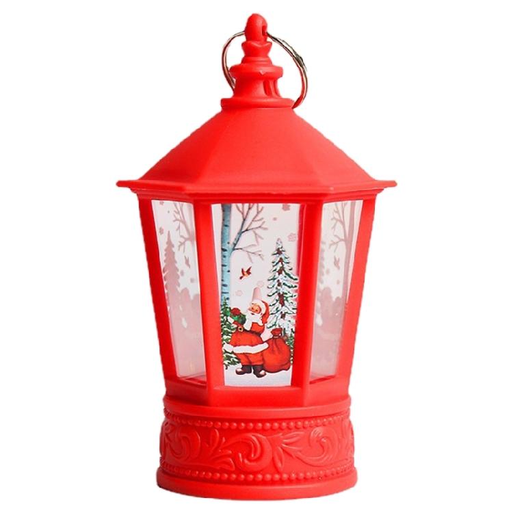 Christmas Lantern LED Lighted Holiday Hanging Home Decorations Family Gift