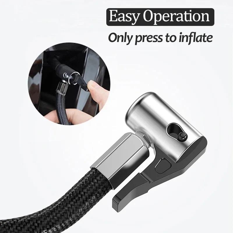 150 PSI Tire Air Pump DC 12V Car Portable Air Inflator Compressor Digital  Car Air Compressor for Auto Car Motorcycles Bicycle
