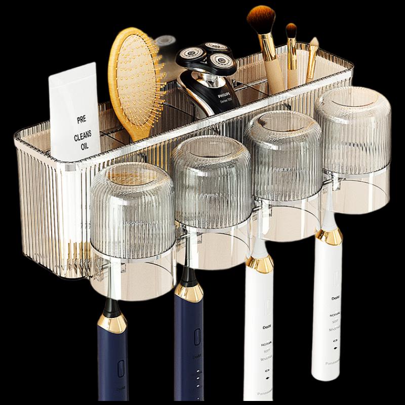

Nail-Free Adhesive Hook & Toothbrush Holder