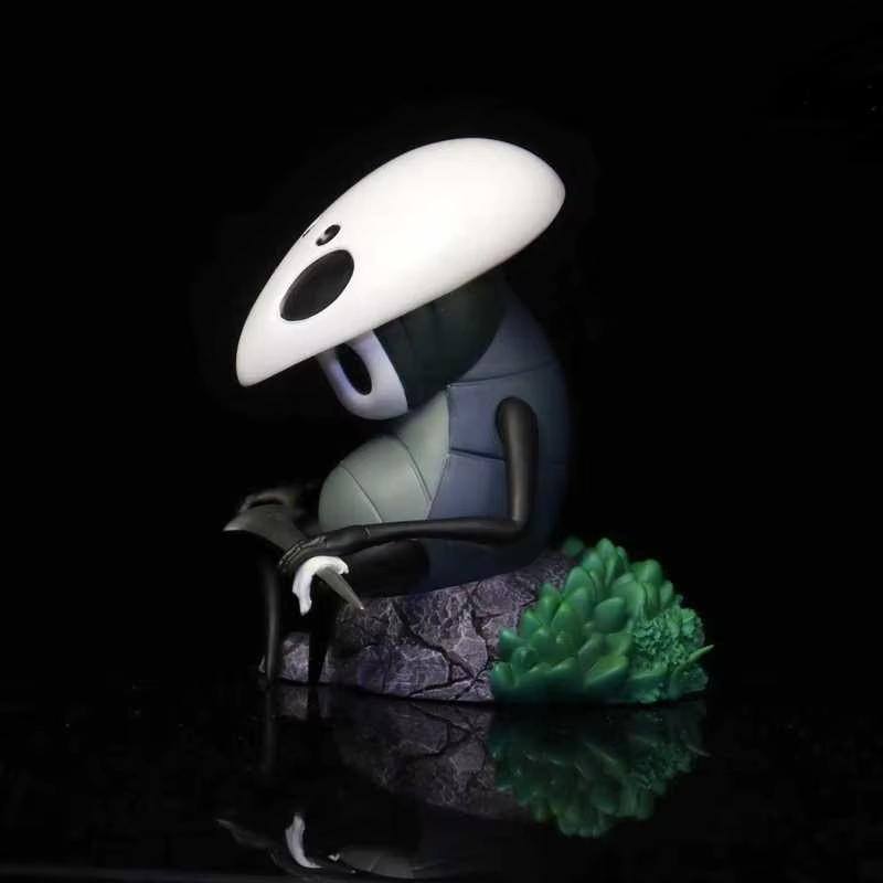 8Cm Hollow Knight Sitting Action Figures Model Statue Anime Game Model Office Desktop Decoration Trendy Toy Collection Boy Gift