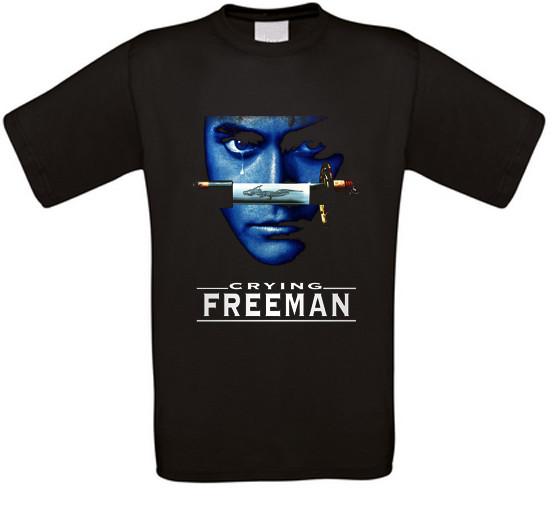 Crying Freeman Cult Movie T-Shirt S