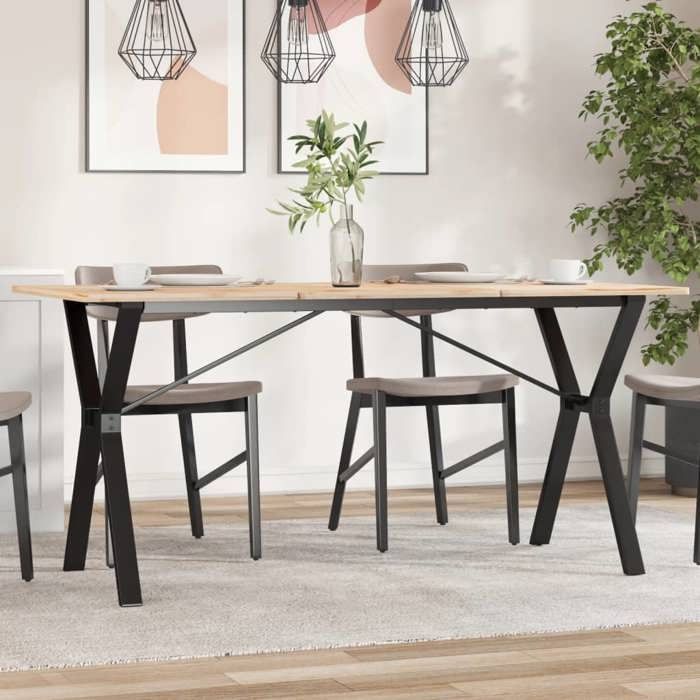 VidaXL Dining Table Legs Y-Frame, Side Table Legs, End Table Legs Living Room Home Interior, 357935