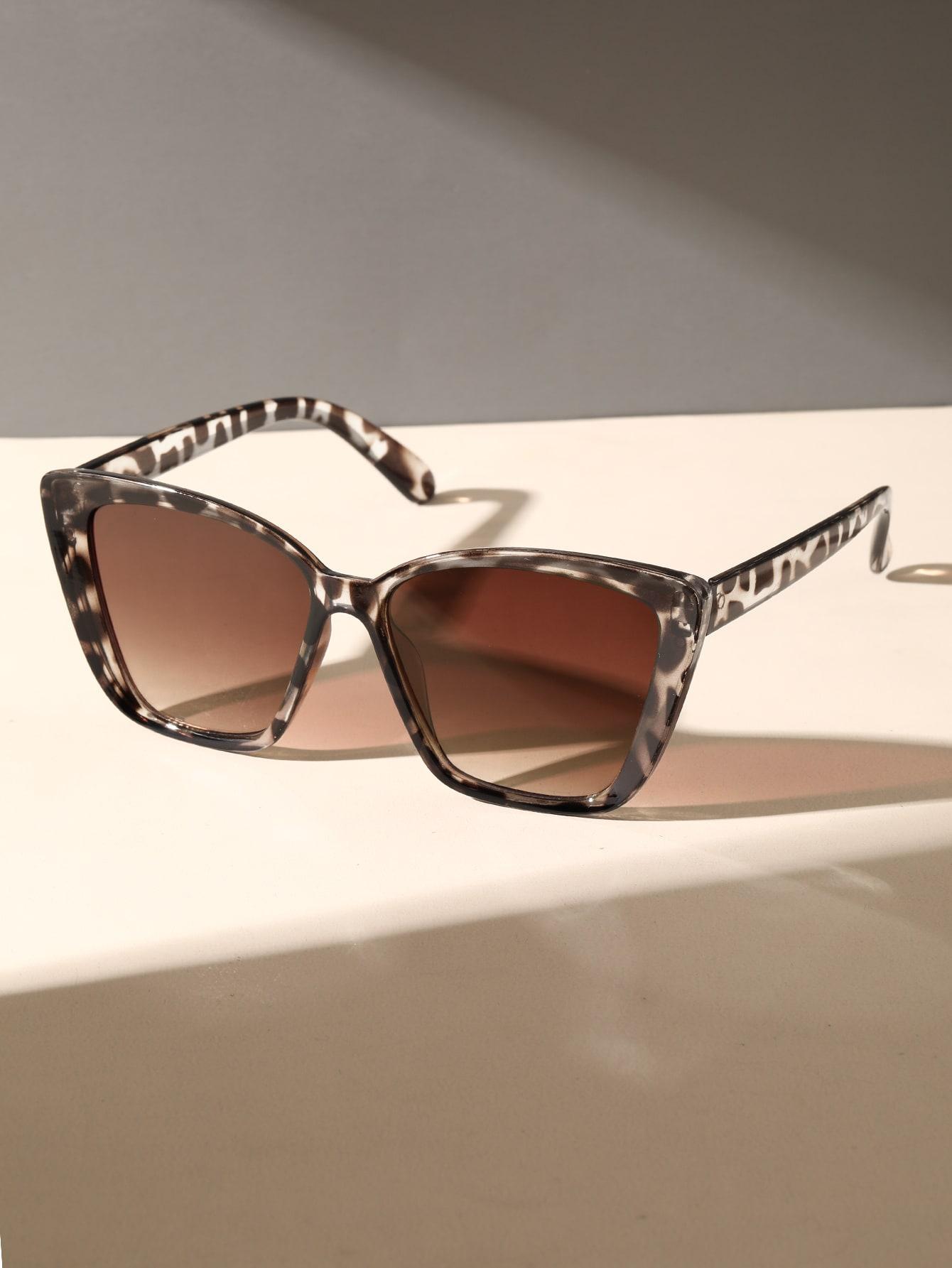 

1/2 шт. модные женские солнцезащитные очки «кошачий глаз» 2000 года в пластиковой оправе для мужчин, повседневные очки, аксессуары для очков.