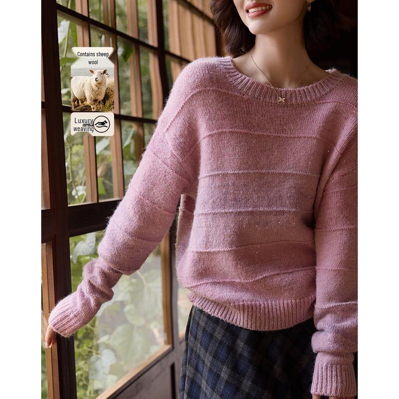 Demana Artistic Gradient Knit Sweater XL