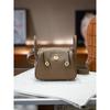 Kazilan Lindi 19cmTC Leder Arzttasche Hardware Handheld Umhängetasche Schultertasche Damen Tasche Trend