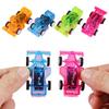 Mini Push Plastic Back Car Toy With Color Transparent Design For Kids Learning