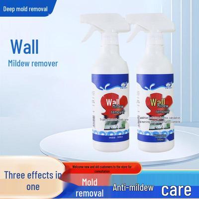 Mold Stain Remover Spray for Walls, Tiles, and Grout – Anti-Mold Cleaner for Kitchen and Bathroom