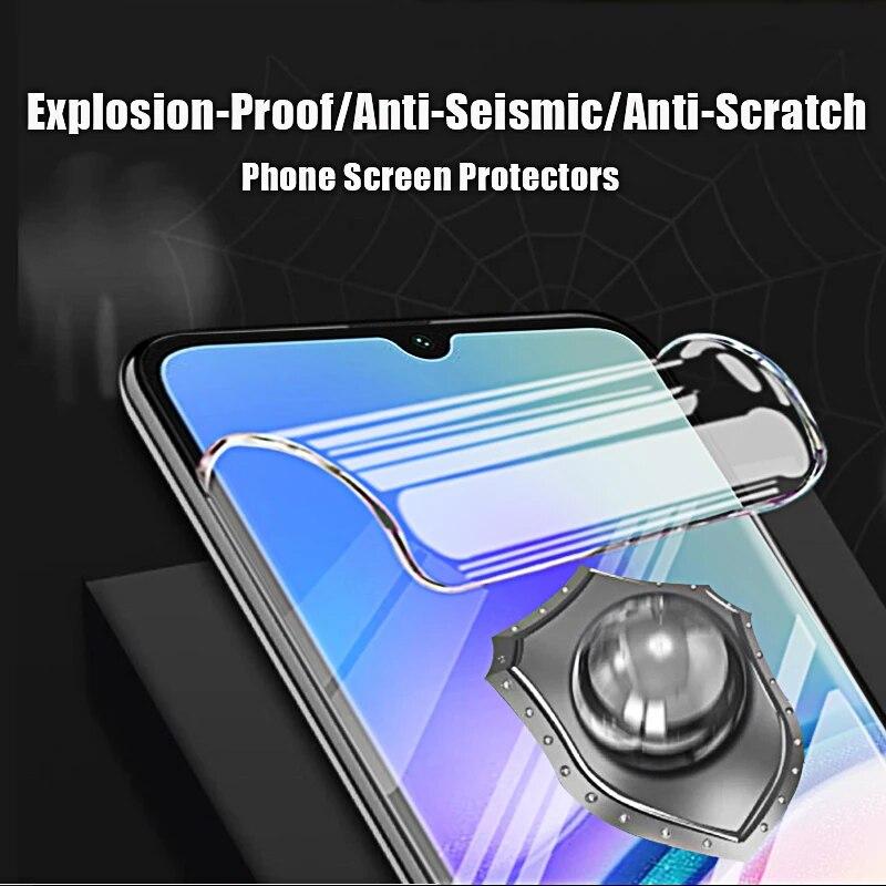 4pcs Full Cover Hydrogel Film for Samsung Galaxy A05 A05s A15 A04 A04s A14 A24 A34 A54 M54 M34 M24 M14 M04 Screen Protectors