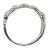 Merkeløs  #13(JP størrelse) ring Pt900Platina Kvinner