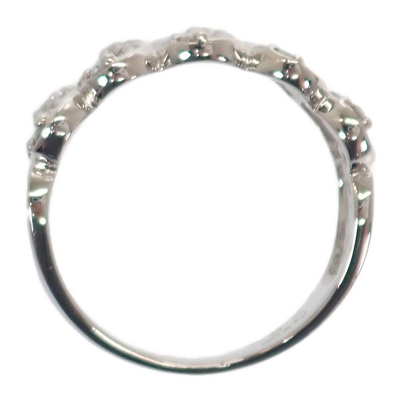 Merkeløs  #13(JP størrelse) ring Pt900Platina Kvinner