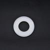 Yigu High-Temperature Wear-Resistant White Nylon Flat Washer, Sizes M2-M24