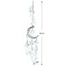 Crystal Wind Chime Prism Pendant Moon Stars Hanger Hanging Drop  Garden Window Wedding Curtain Chandelier DIY Decor