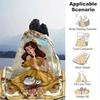 1pc, Beauty and the Beast Belle Yellow Dress Blanket Home Decor, Couch Cover, Outdoor Blanket, Gift for Friends, Flannel Blanket