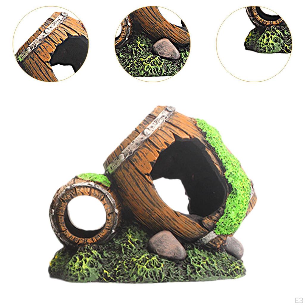 Underwater Retreat Fish Hideaway Decor