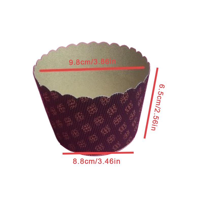 5Pcs Dove Mold Paper Tray For Cake Pastry Bread Christmas Holiday Party Kitchen Baking Tools Carton Packaging Cake Decoration