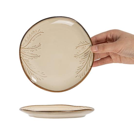 Taza de Cerámica para Latte con Platillo 400ml Taza de Café sin Plomo para Cappuccino Espresso Café Turco Juego de Tazas y Platillos Regalo Elegante
