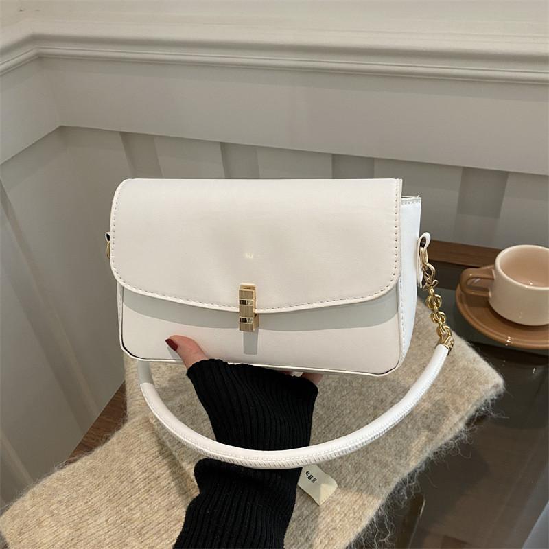 Small Fashionable Square Bag For Women Perfect For Autumn Winter With Stitching Trendy