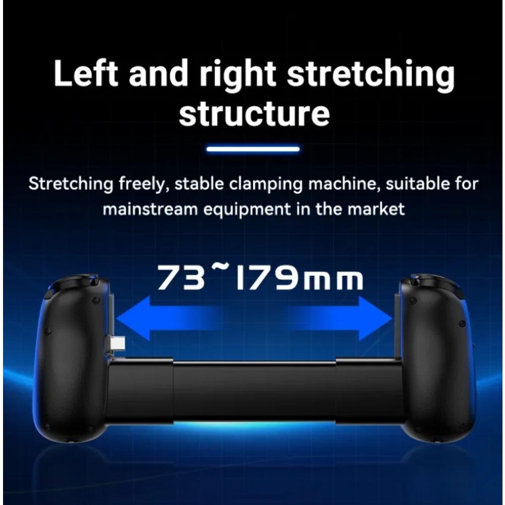 Wireless Gaming Stretching Controller for Switch/PC/Android/iOS Hall Joysticks Foldable Type-C Interface Gamepad NEW