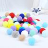 Interactive Cat Toy Stretch Plush Ball Creative Colorful Cat Ball Toy Cat Chew Toy Pet Toy Ball