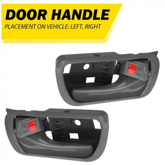 for 2002-06 Toyota Camry 05-06 Camry Base Door Handle ide Gray LH & RH