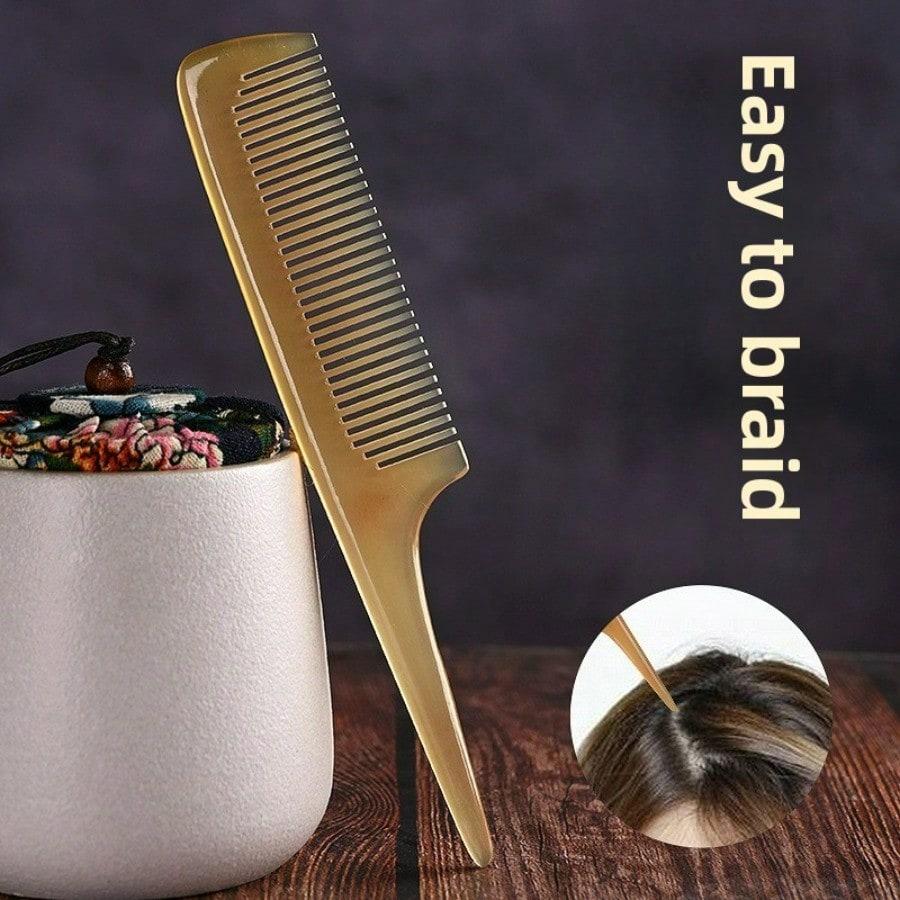 Peigne à Cheveux Astuce Coiffure Peigne à Queue Pick Peigne à Cheveux Astuce Ligne de Distribution Peigne à Cheveux kaki